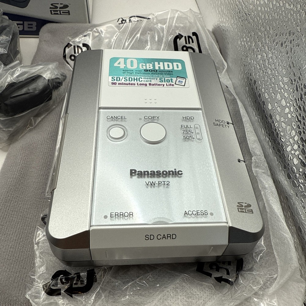 Panasonic SD Media Storage 40GB - VW-PT2 - New