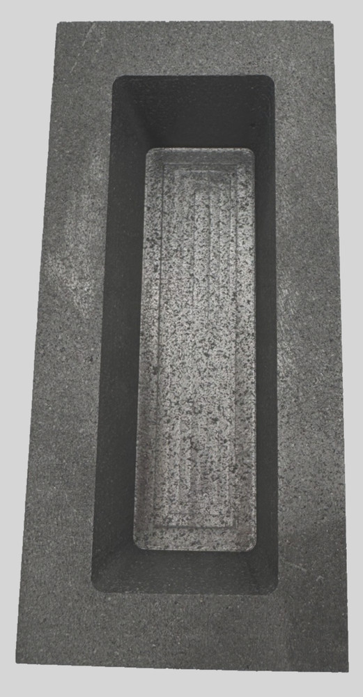 Graphite Ingot Mold For Casting 100 oz Gold Kit Kat