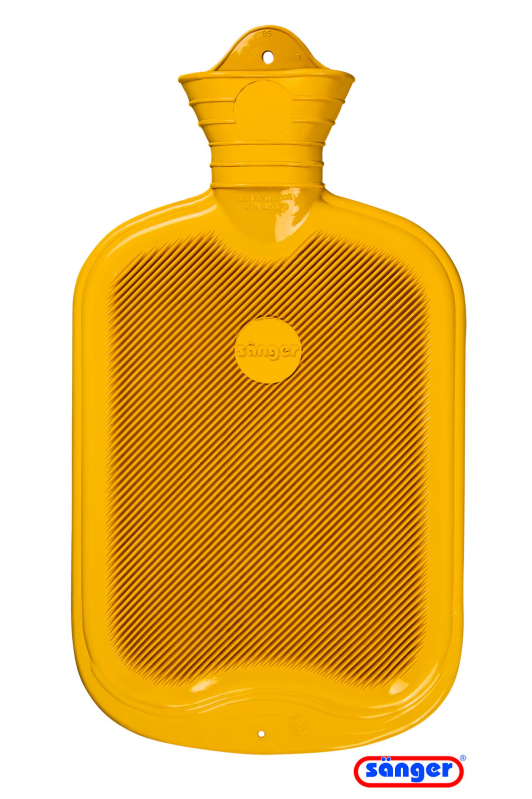 Sänger Rubber Hot Water Bottle - 2 Litres (Yellow)
