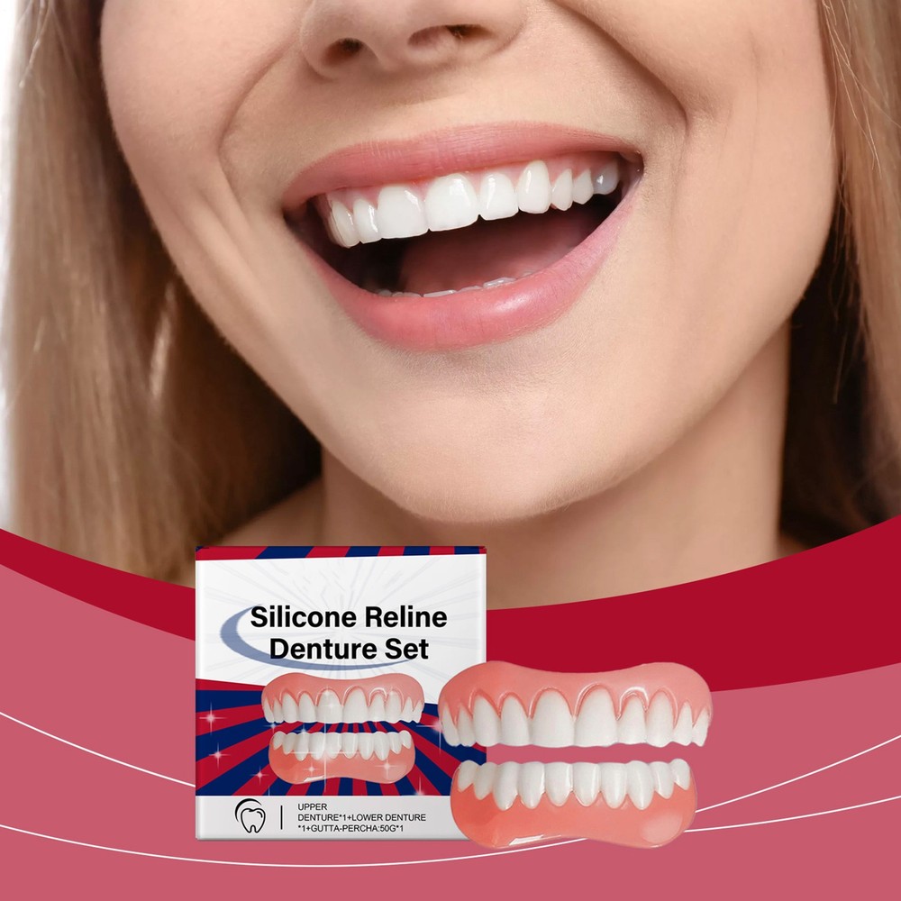 Silicone Denture Set Professional Denture Set Silicone Denture Set supple