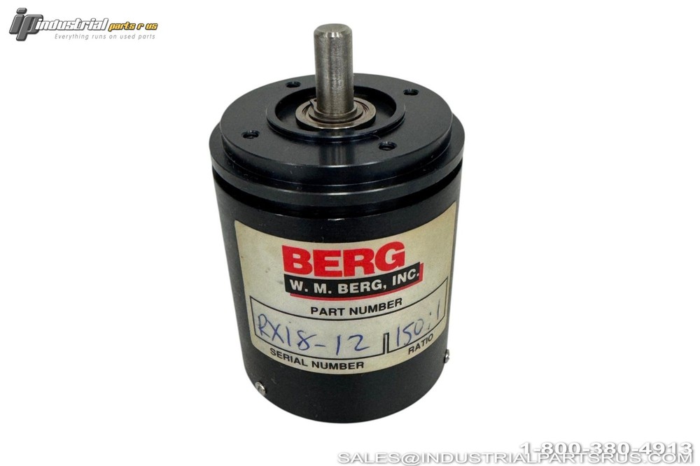 Berg RX18-12 Precision Speed Reducer Gearbox