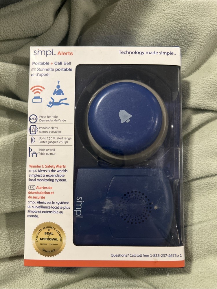 SIMPL Alerts Portable & Call Bell For Elderly