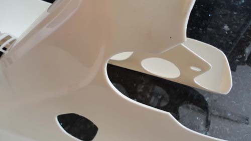 Honda C70 C90 Passport Leg shield guard 1982 1983 1984 electric starter PLS READ