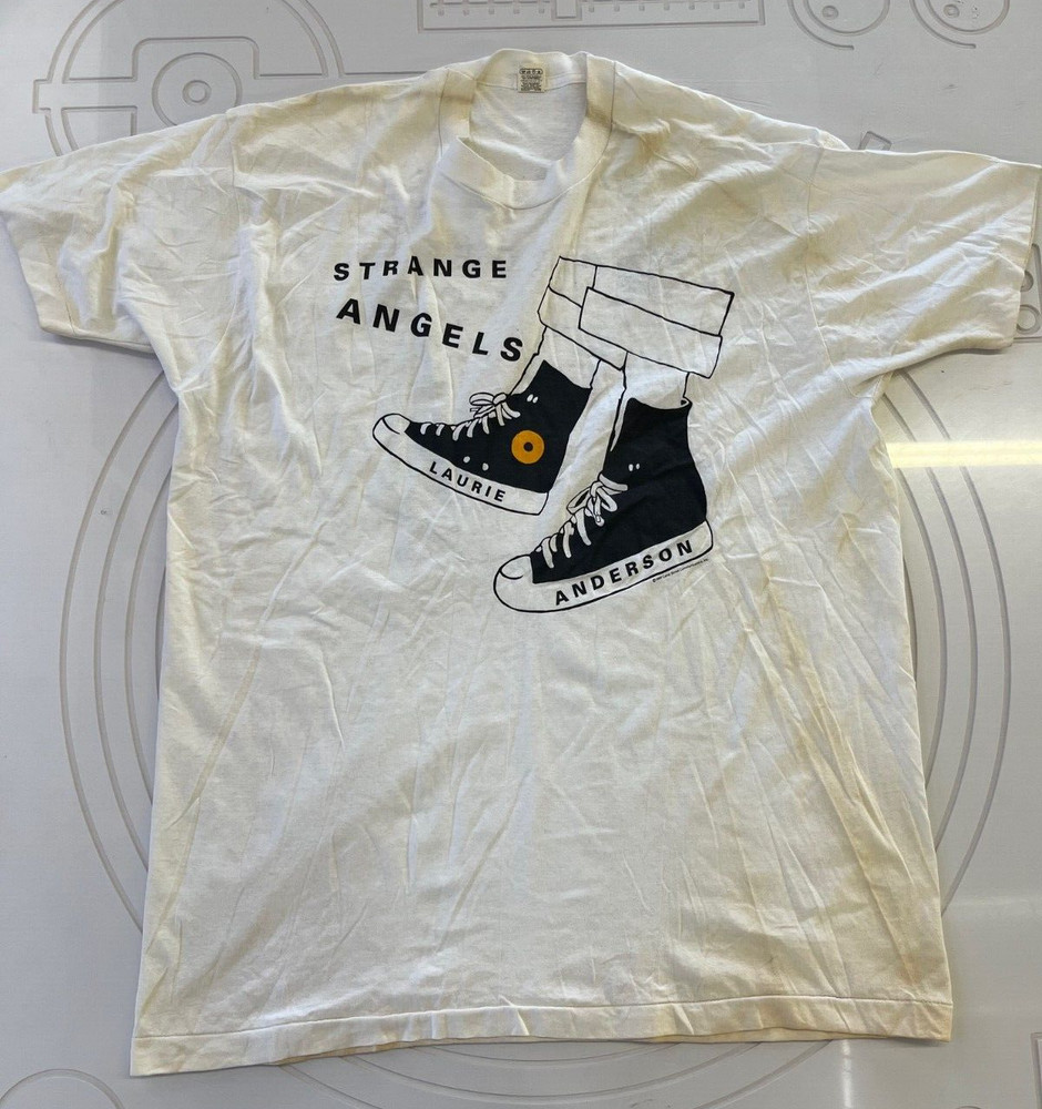 Laurie Anderson - Strange Angels Tour 1990 t-shirt (XXXLarge)