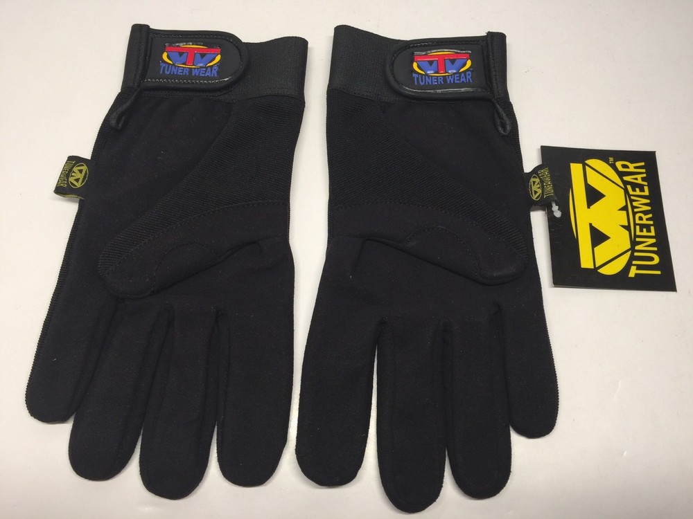 TUNERWEAR 111409 Mechanics Gloves Size 9 Medium