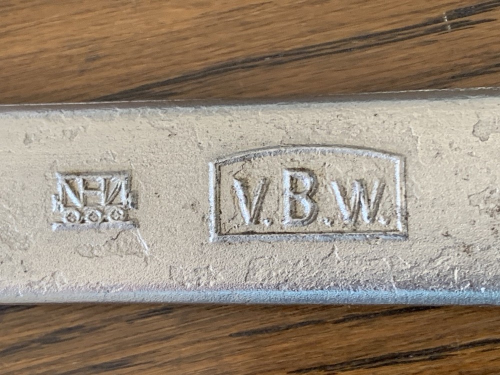 Vintage JBW 20mm Open Ended Spanner