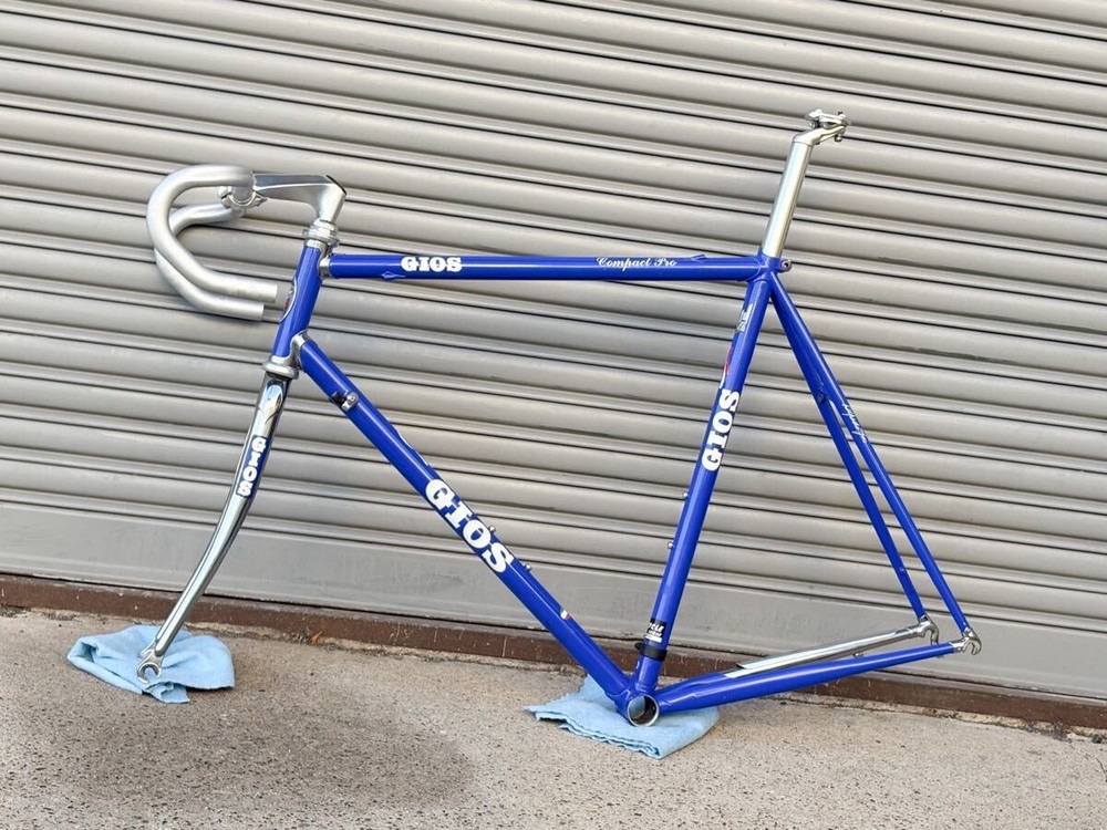 GIOS COMPACT PRO Frame Set Chromoly Frame 56 Size