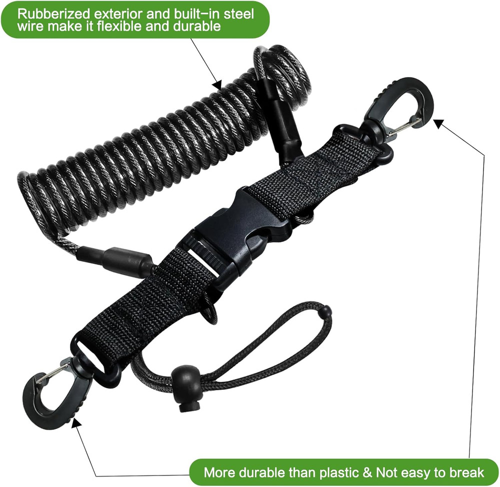 Fish Stringer Clip Large, Fishing Stringer Carry Multiple Large Fish, Quick Rele