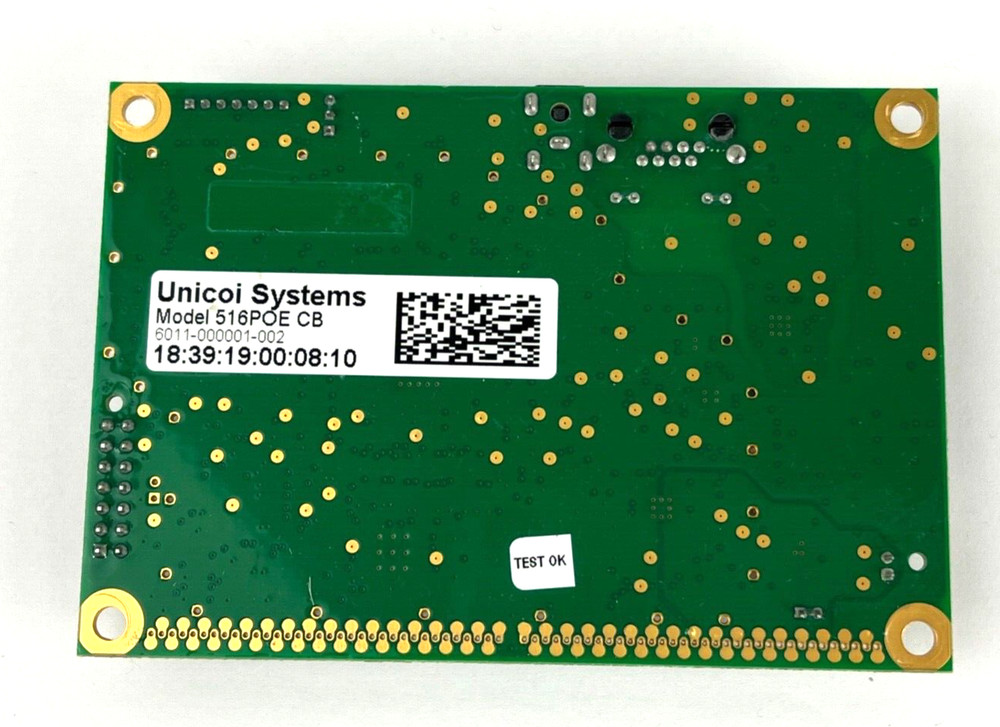 Unicoi Systems 516-POE Module Speaker Intercom Microphone Circuit Board Hardware