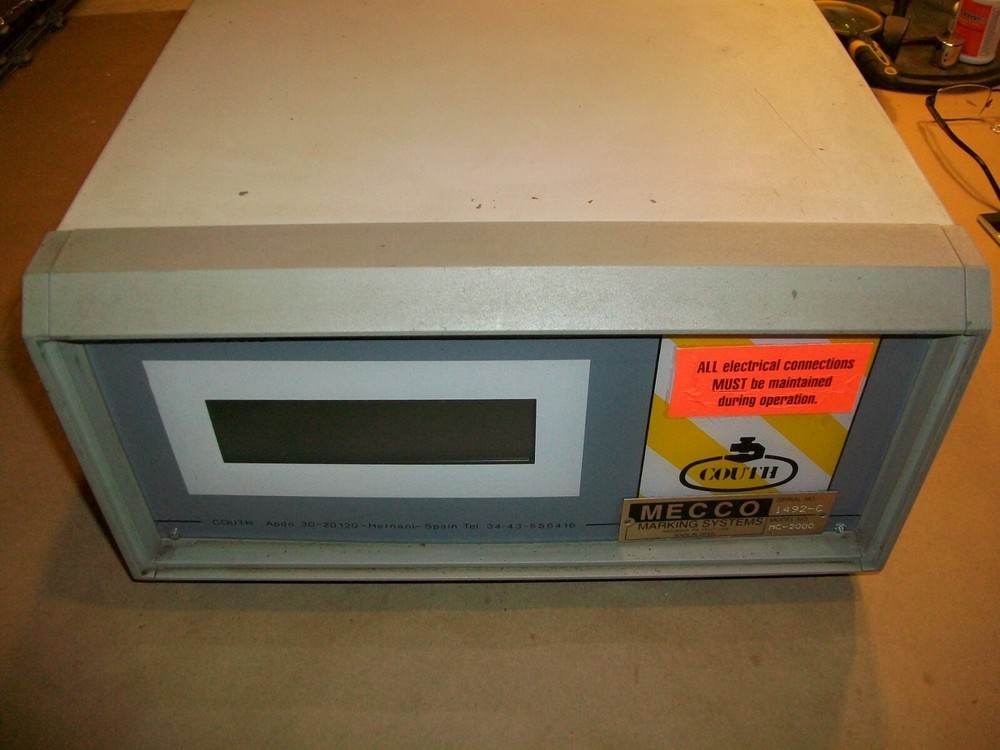 Couth Engraver Control MC200  USED