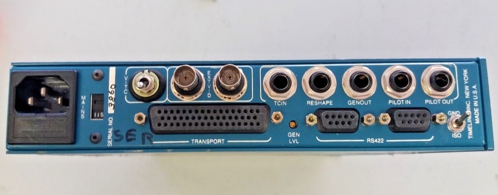 TIMELINE LYNX TIME CODE MODULE