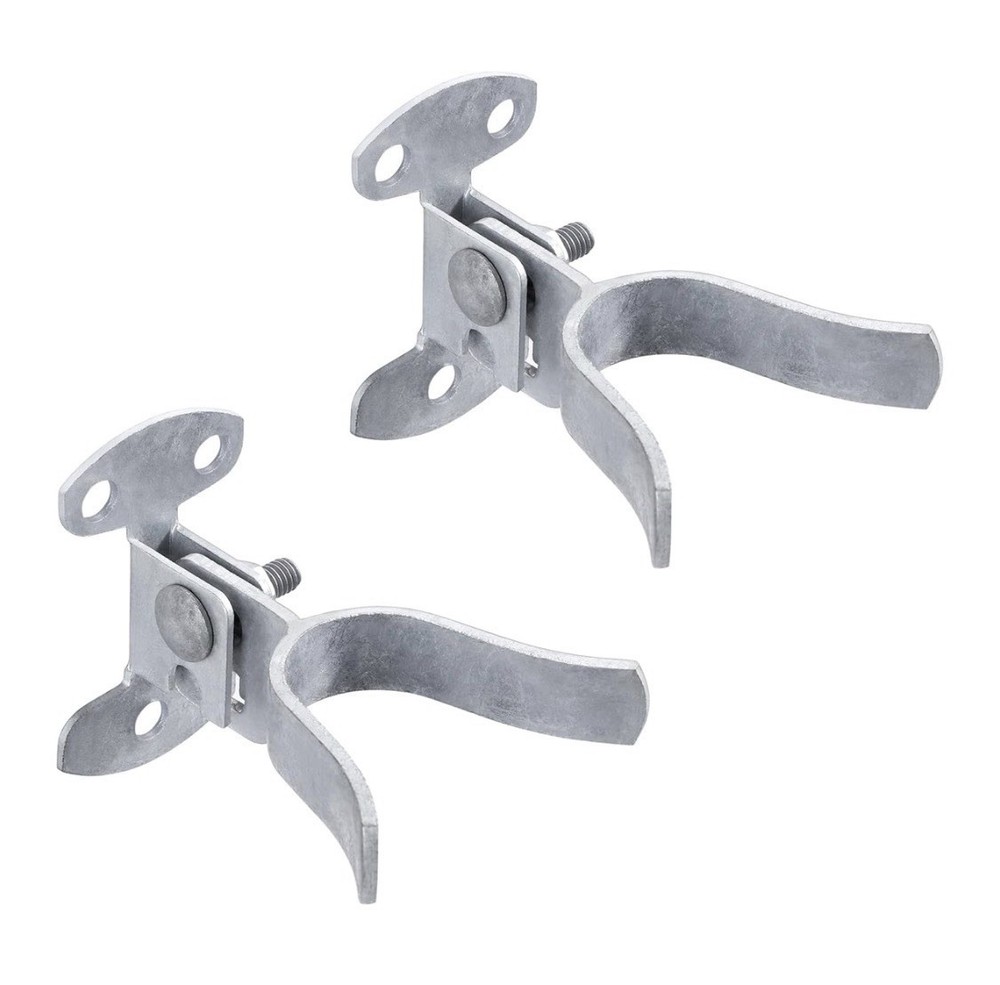 Gate Fork Latch 1 3/8" Wall Mount Chain Link Fence. Gate Hardware