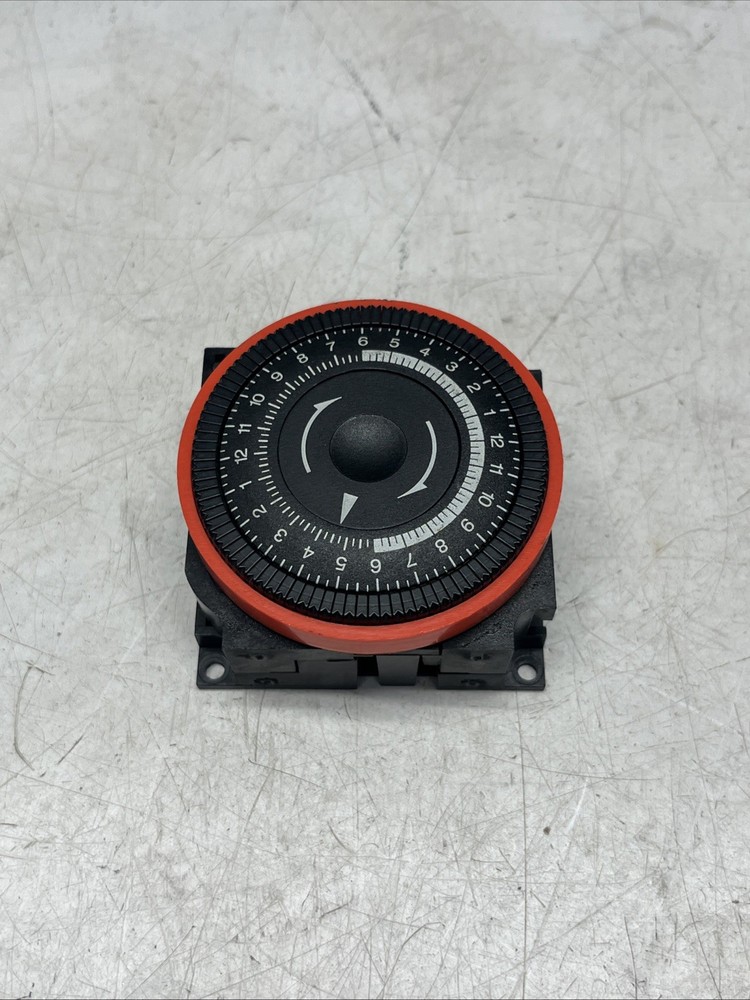 24 hr Spa Timer, SPST 120V, 4-Term Orange Panel Mount TA4071