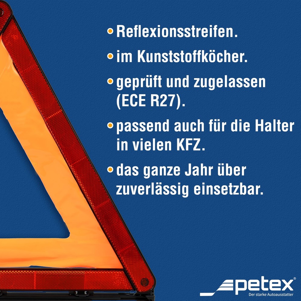 Warning triangle, breakdown triangle