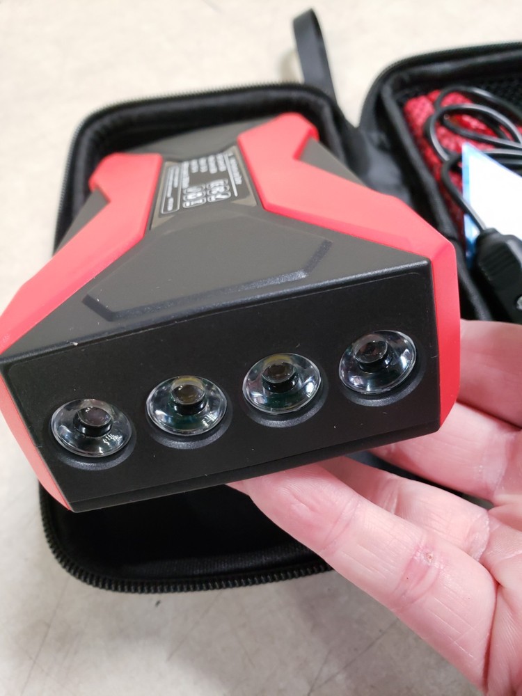 Multi-function Car Jump Starter WK-A6 Red 29800mAh