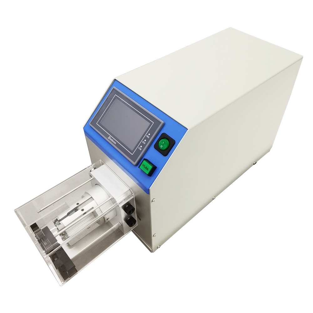 110V Semi-AutoCoaxial Wire Stripping Machine 9-Layer Rotary Cable Stripper