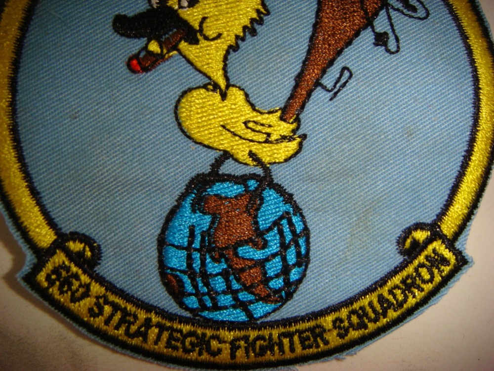 USAF 560th STRATEGIC FIGHTER SQUADRON (Circa 1950s)PATCH