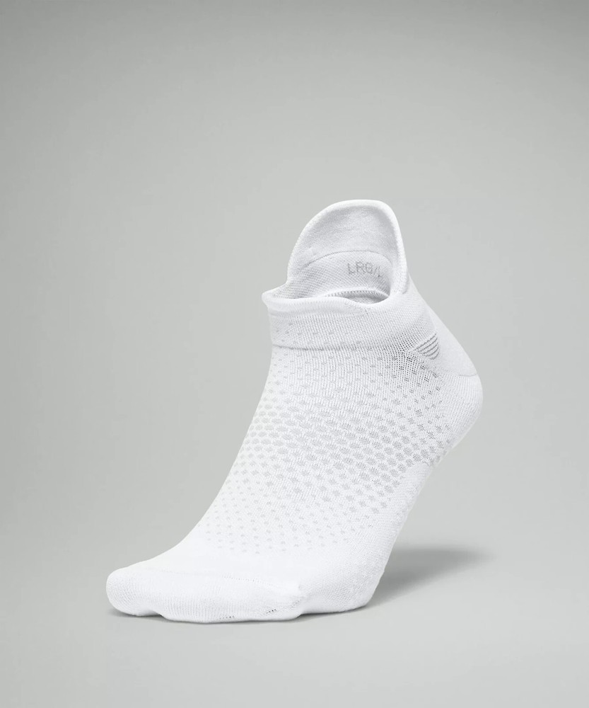 Lululemon MacroPillow Tab Run Sock - 1 Pair White - Small - NEW