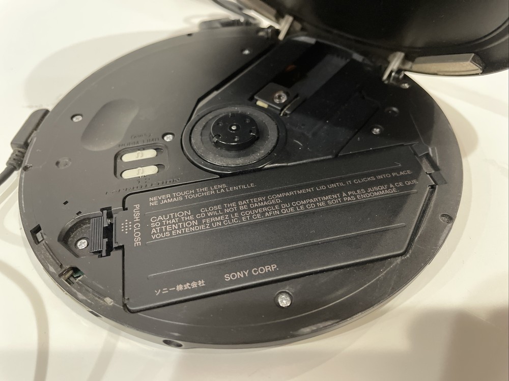 Sony D-EJ955 Discman Walkman Black G Protection CD Text