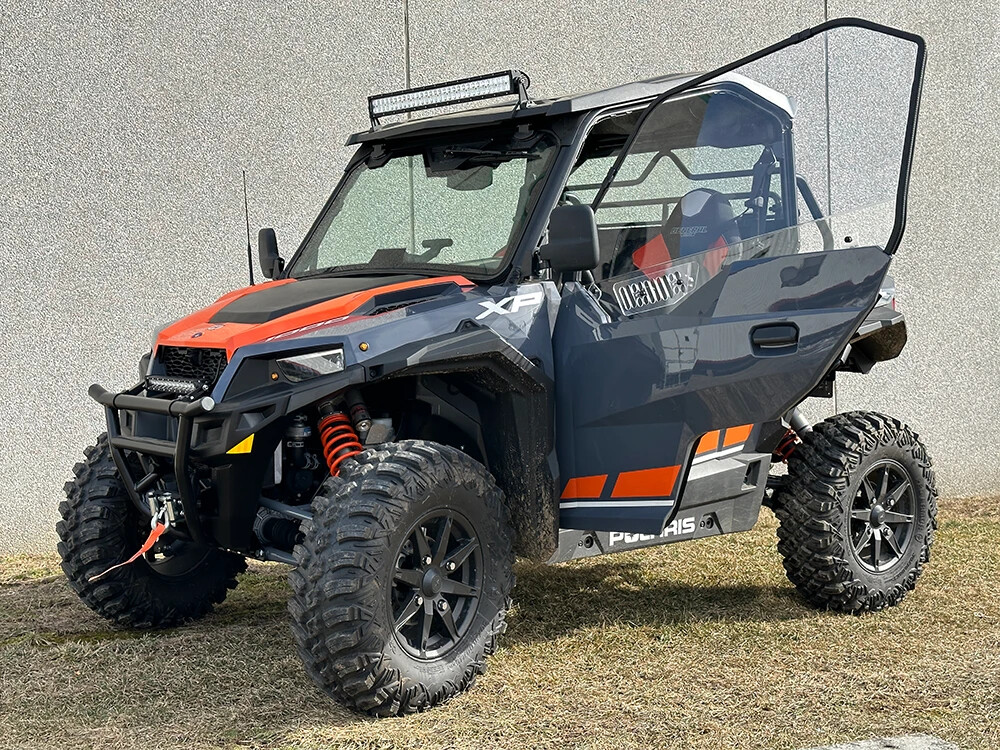 Polaris General - Hard Coated Polycarbonate Upper Doors Kit- Light Tint