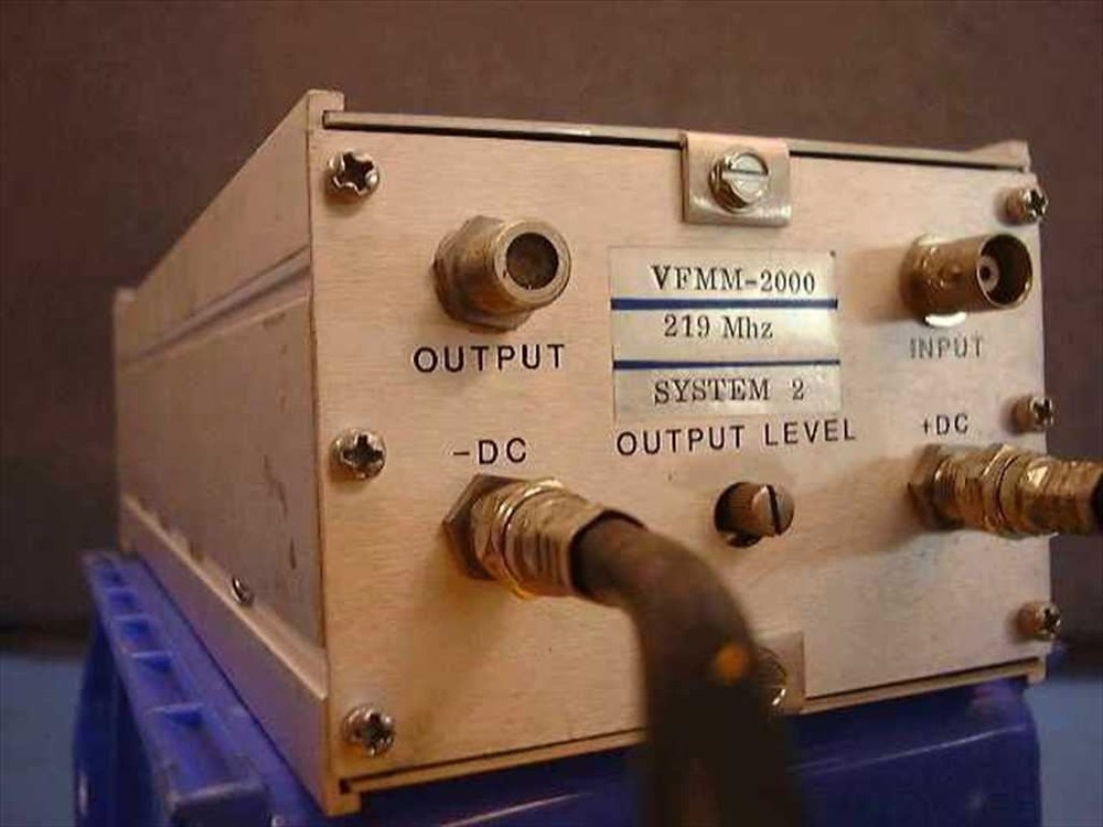 Catel Video FM Modulator 219MHz with BNC and COAX Input/Output Ports VFMM-2000