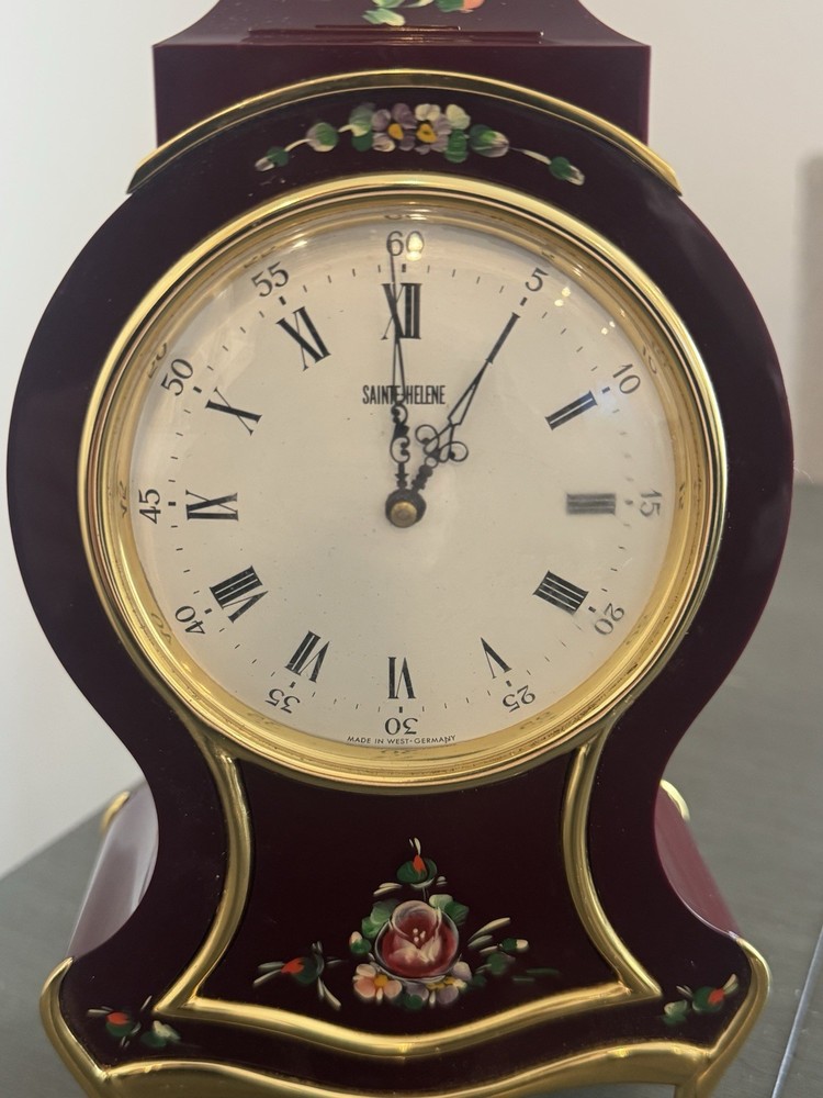 Vintage Sainte Helene mantel clock
