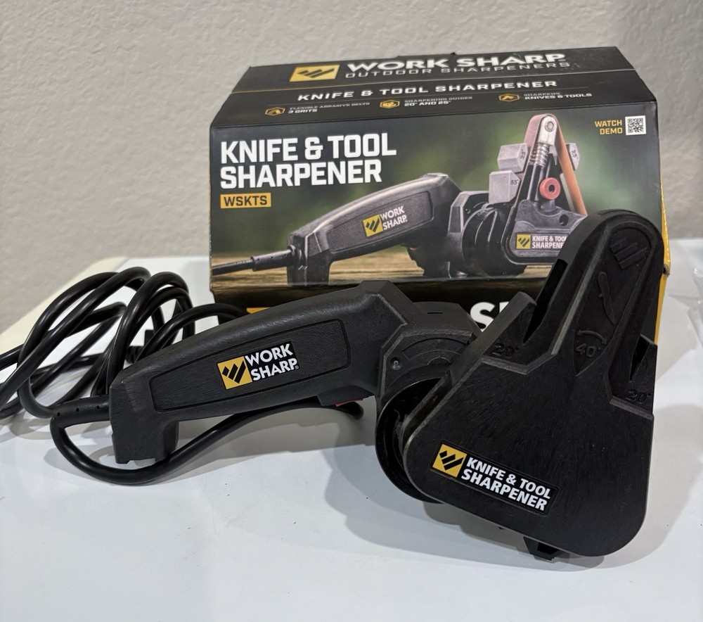 Work Sharp Outdoor Sharpener WSKTS Knife Sharpener - Working Condition