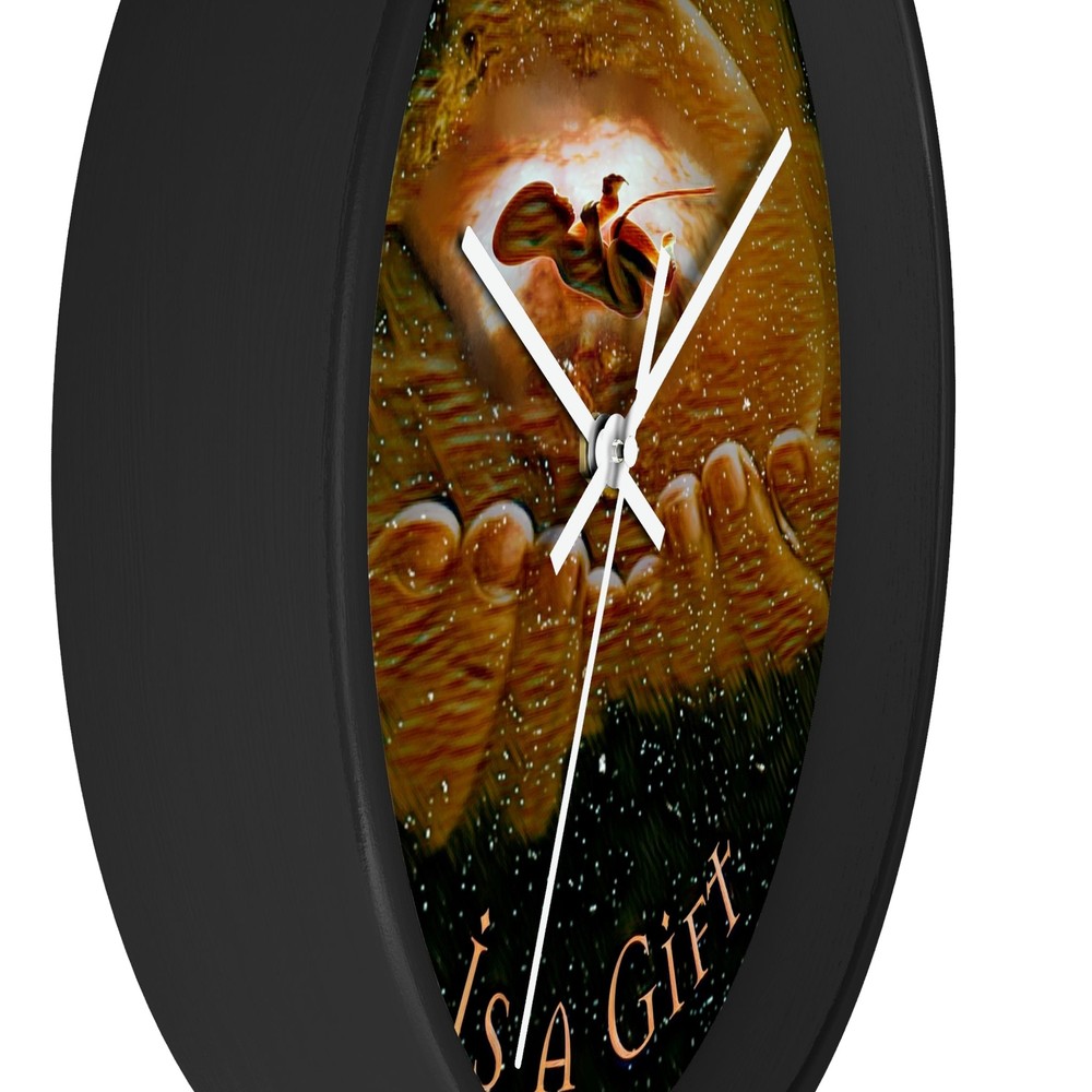 Wall Clock "Life is a Gift"