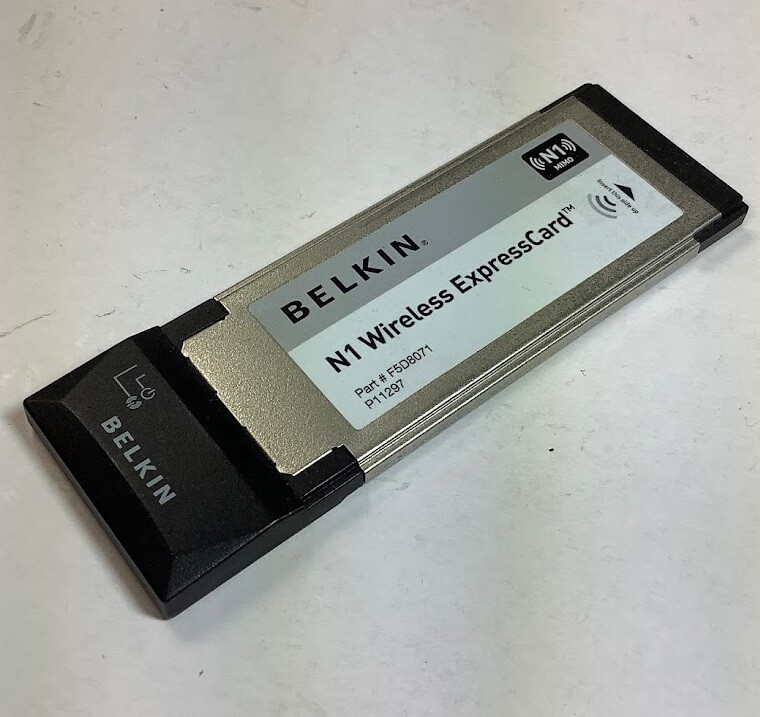 BELKIN F5D8071 N1 Wireless ExpressCard
