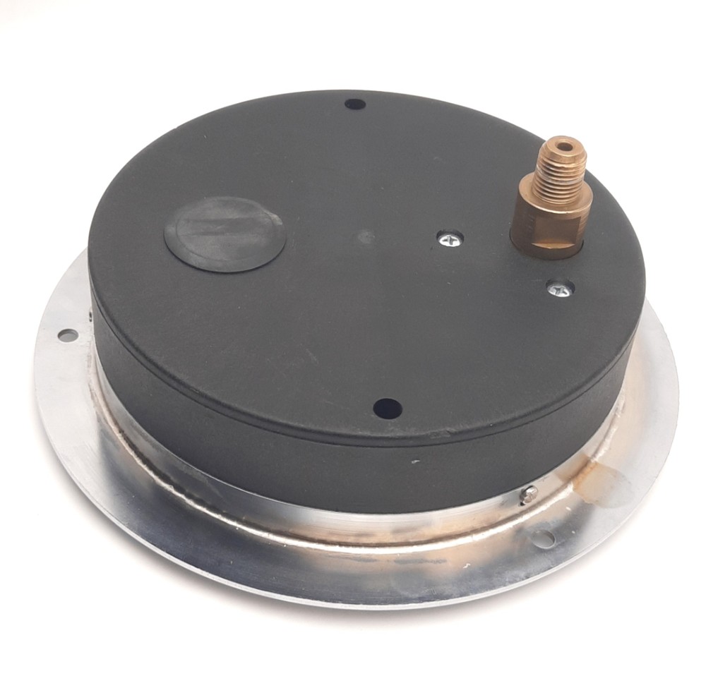 McDaniel Controls Model BDP Test Gauge 160mm Dial 100 Psi, 1/4" NPT, Panel Mount