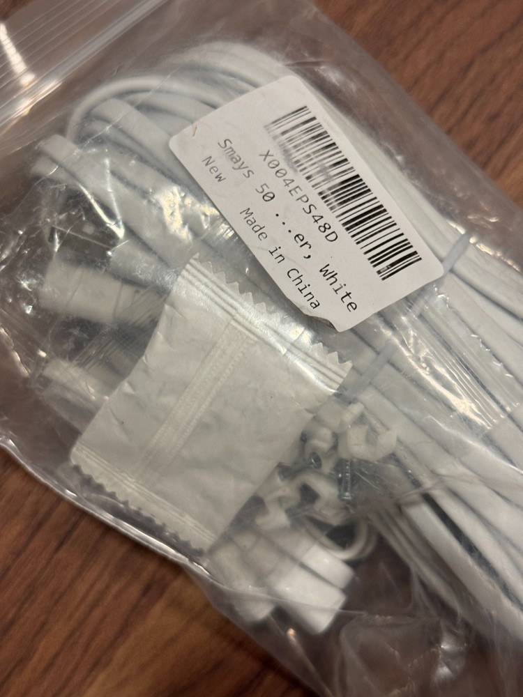 Blink Mini 2 - HD Security Camera (White) - Open Box + 50' Foot Extended Cable!!