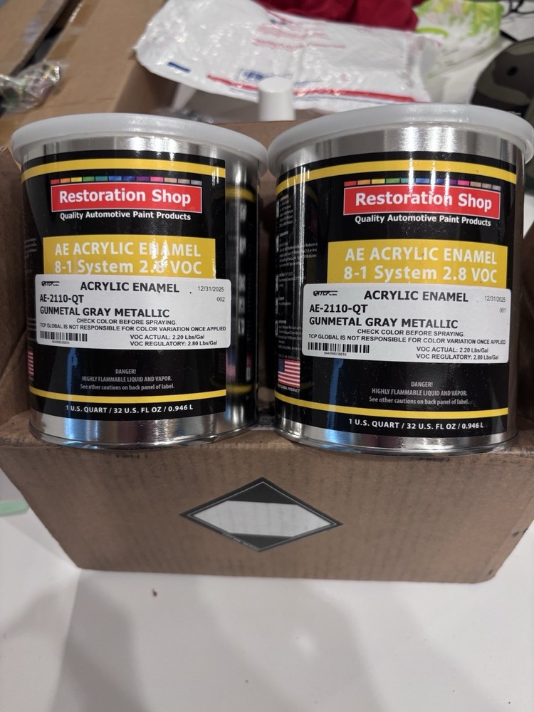 2 Quarts “Gun Metal Grey” 1 Step