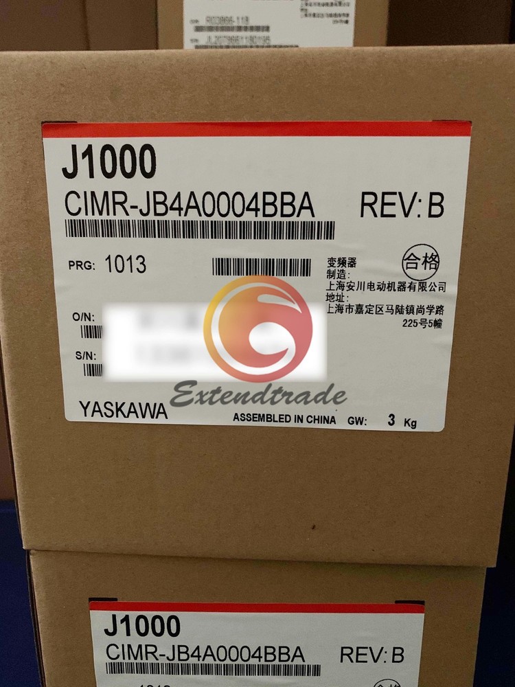 1PCS NEW YASKAWA Inverter CIMR-JB4A0004BBA