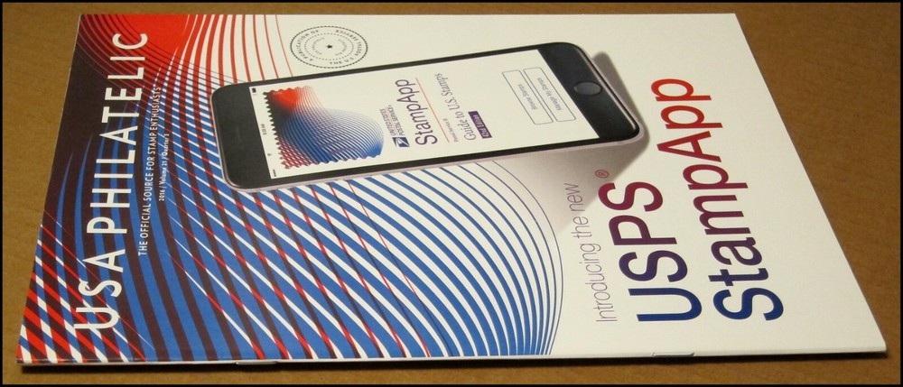 2016 USA Philatelic Stamp Catalog Volume 21 Q3 USPS StampApp Star Trek