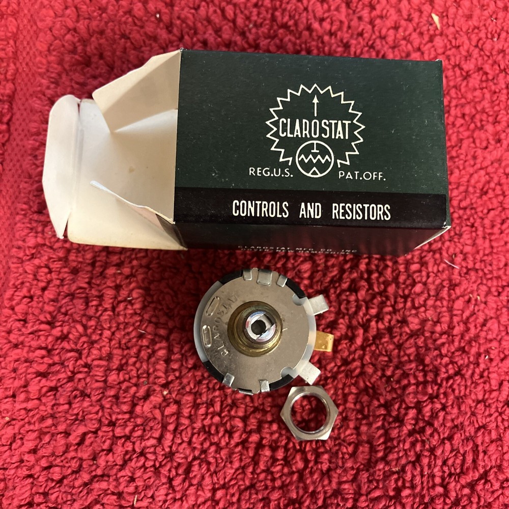 CLAROSTAT A43 25K OHM POTENTIOMETER NOS