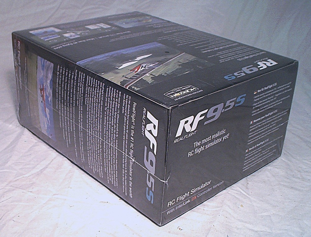 HORIZON REALFLIGHT RF 9.5S RC FLIGHT SIMULATOR W/ INTERLINK CONTROLLER - SEALED