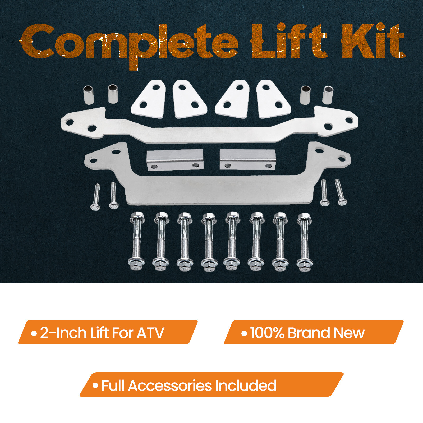 2" Full Lift Kit w/Hardware for Kawasaki Brute Force 650i 750i 2005-2023