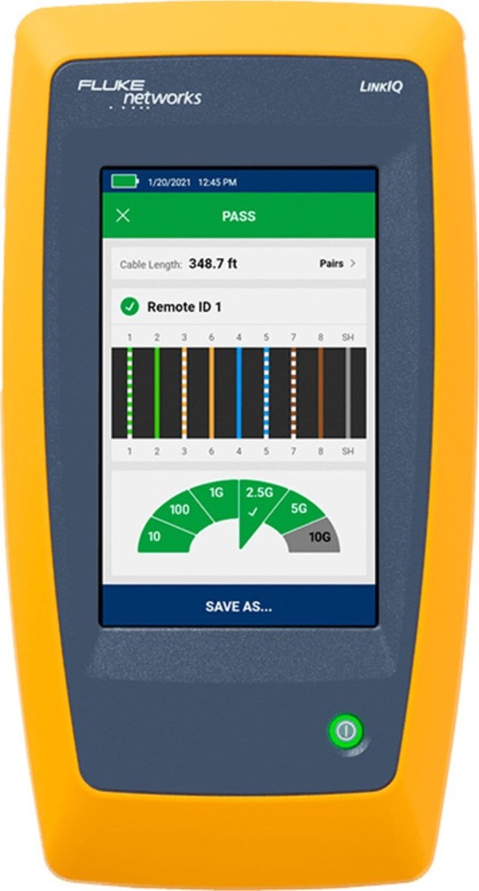 Fluke Networks LIQ-100 Network Cable Tester