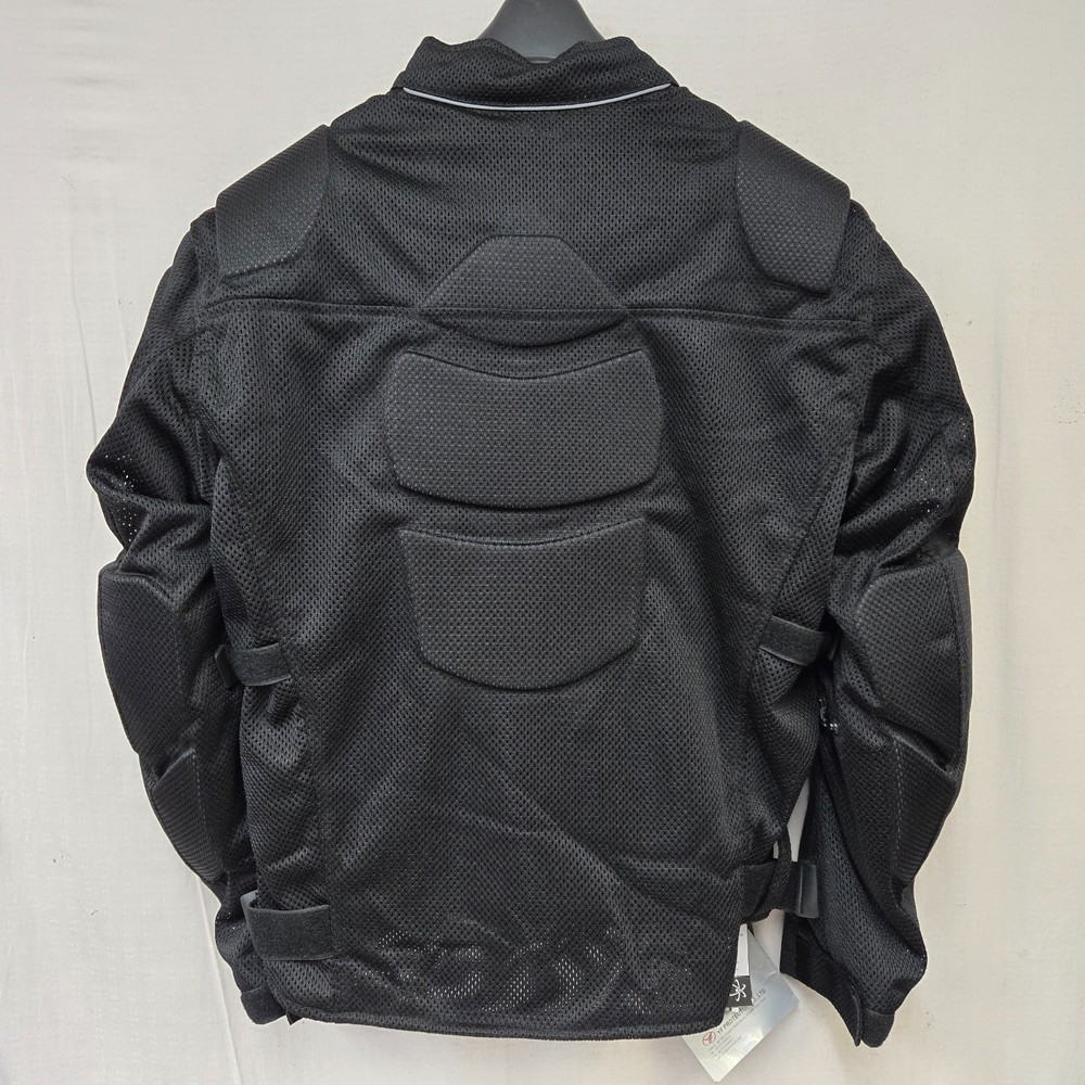 Xelement Textile Vented Jacket Black Small *CLOSEOUT Was $69.95*