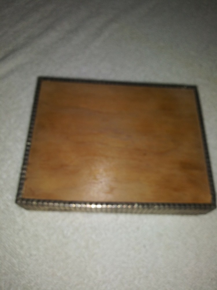 Vintage 800 Silver Cigarette Box