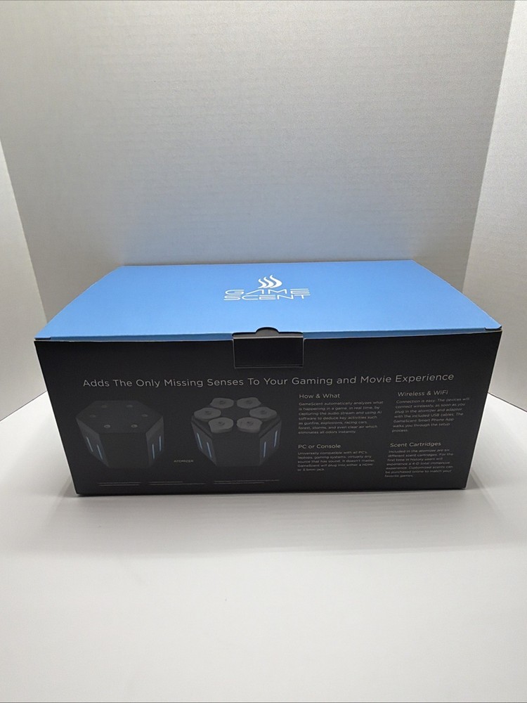 GameScent Console Atomizer , Adaptor With 6 Primary Scents