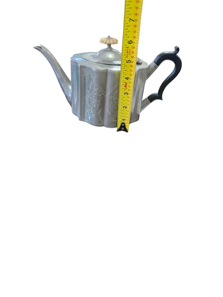 Antique Victorian Style Silver Plated Teapot