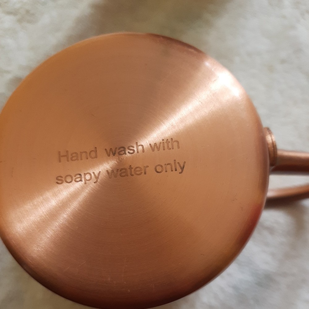 Titos Handmade Vodka Solid Copper Mug Cup Austin Texas Moscow Mule