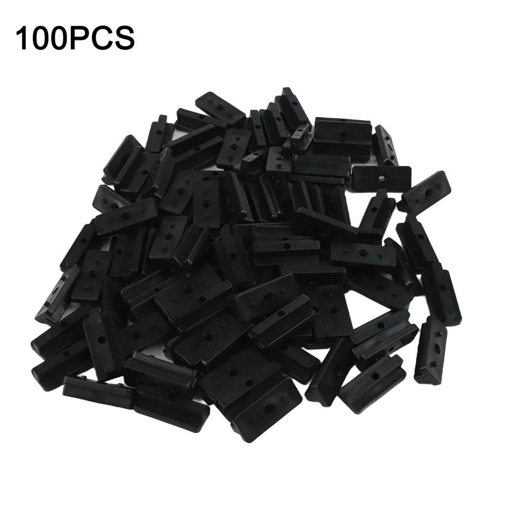 Seamless Appearance Composite Deck Clips for Outdoor Floor Fixes (100pcs)