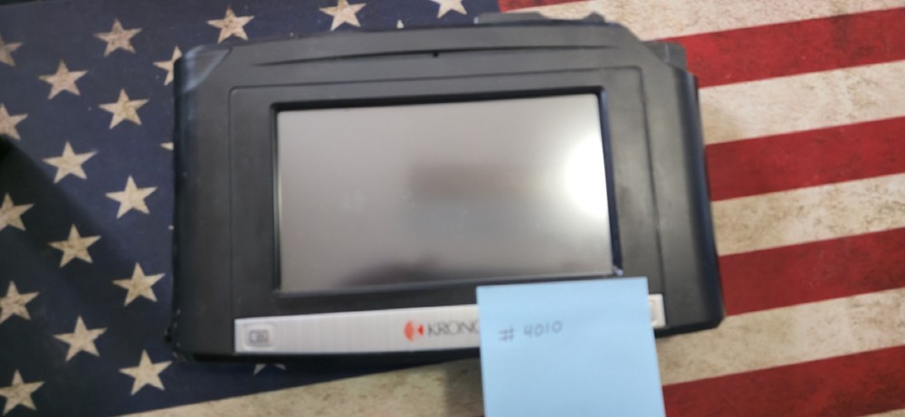Biometric READER KRONOS INTOUCH 9100 H4 ,B/C TIME CLOCK 8609100-108 #4010