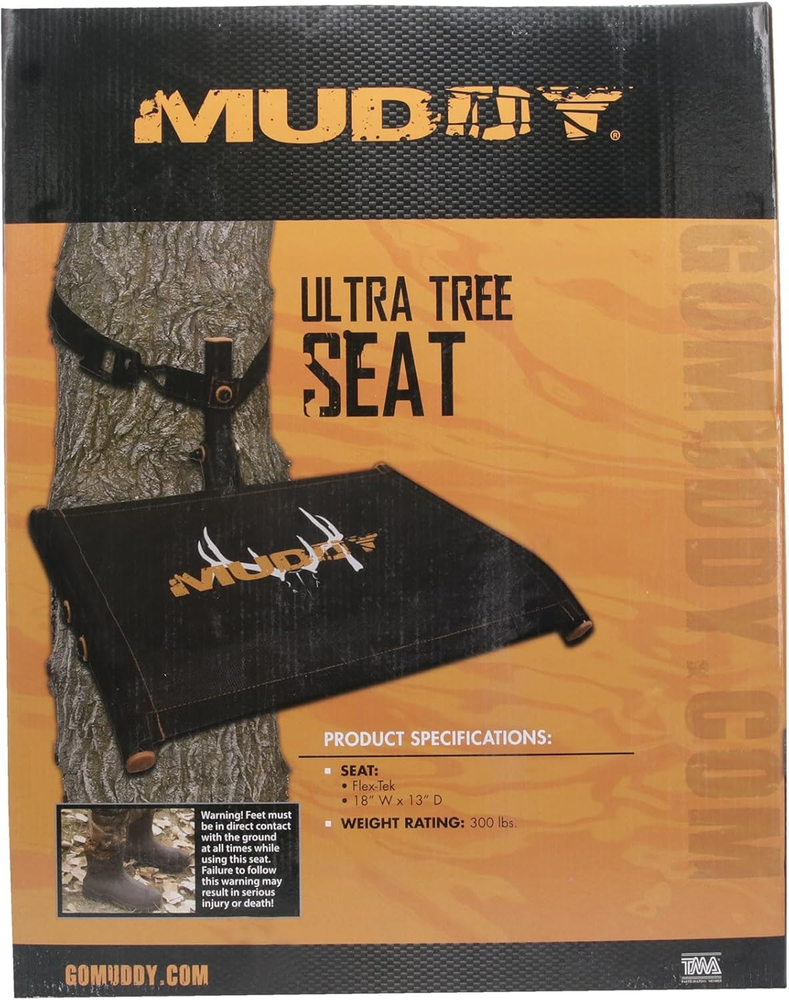 Ultra Tree Seat Black, One Size