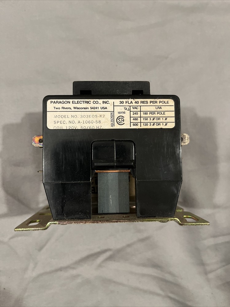 AMF/Paragon 303EOS-K2 30A 3 Pole Contactor