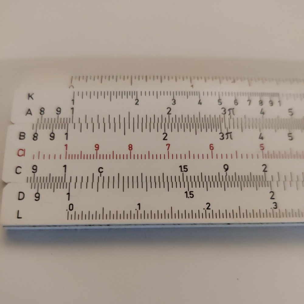 DANISH UTO #601 SLIDE RULE
