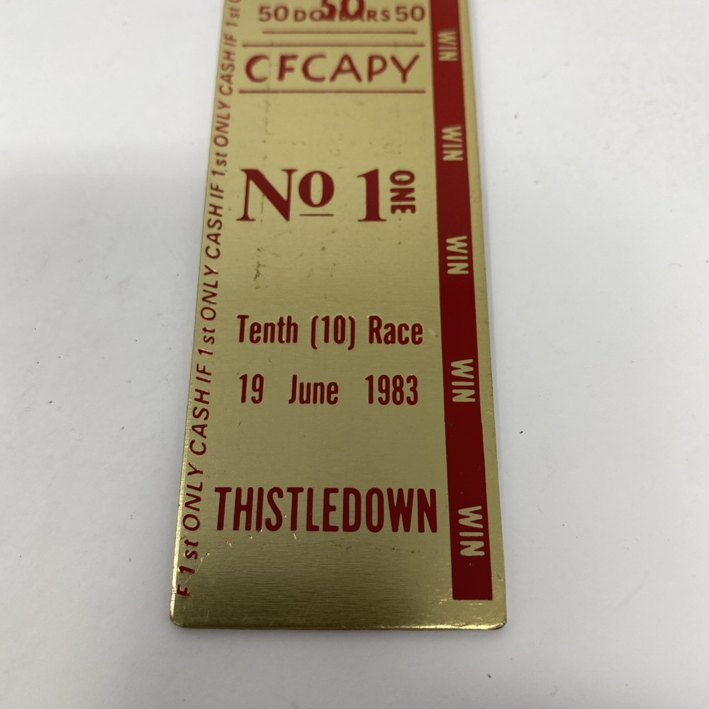 Ohio Derby Thistledown Keychain