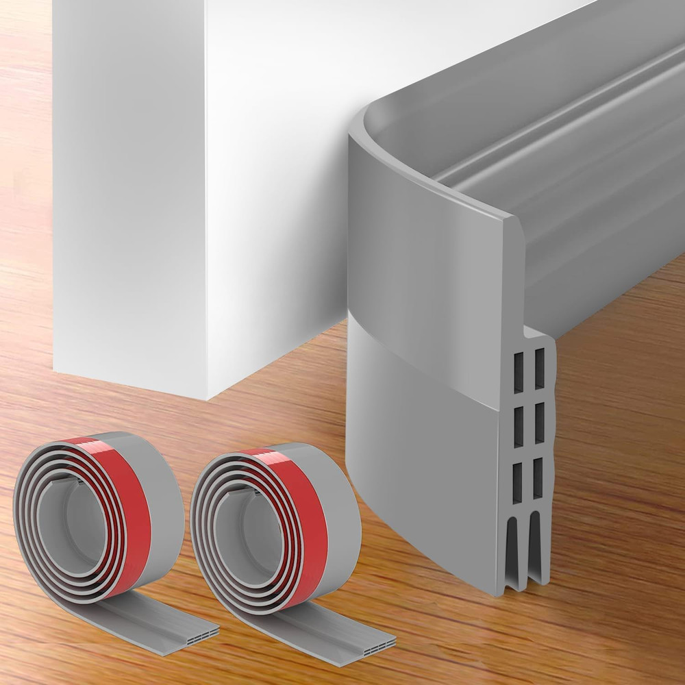 2 Pack Door Draft Stopper, Under Door Draft Blocker, Home Improvement Soundproof